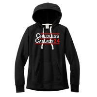 Cat Ladies For Kamala Childless Cat Lady Women's Fleece Hoodie