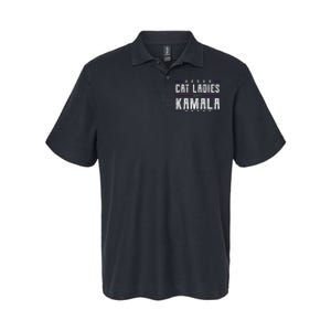 Cat Ladies For Kamala 2024 Softstyle Adult Sport Polo