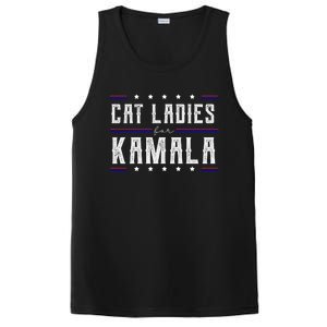 Cat Ladies For Kamala 2024 PosiCharge Competitor Tank