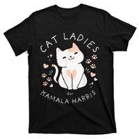 Cat Ladies For Kamala Harris T-Shirt