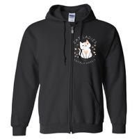 Cat Ladies For Kamala Harris Full Zip Hoodie