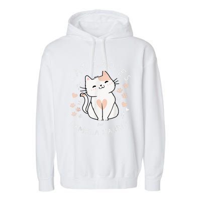 Cat Ladies For Kamala Harris Garment-Dyed Fleece Hoodie