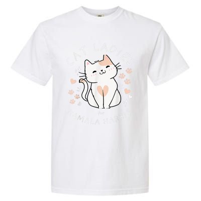 Cat Ladies For Kamala Harris Garment-Dyed Heavyweight T-Shirt