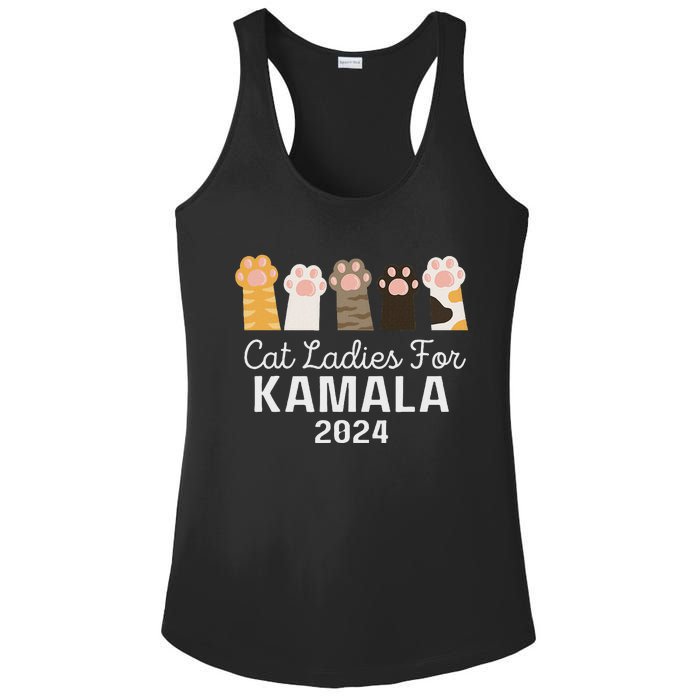 Cat Ladies For Kamala Childless Cat Ladies Funny Ladies PosiCharge Competitor Racerback Tank