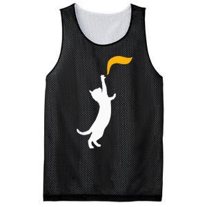 Cat Ladies For Kamala Harris Donald Trump 2024 Sarcastic Mesh Reversible Basketball Jersey Tank