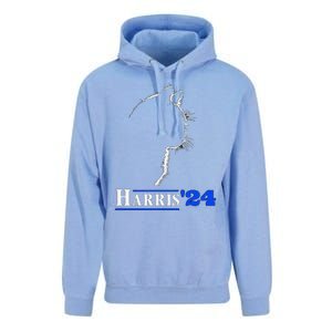 Cat Ladies For Kamala Funny Cat 2024 President Kamala Harris Unisex Surf Hoodie