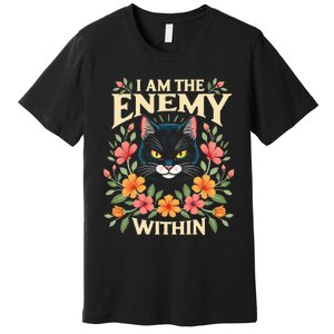 Cat Ladies For Kamala Harris 2024 Election Premium T-Shirt