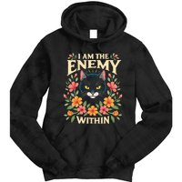 Cat Ladies For Kamala Harris 2024 Election Tie Dye Hoodie