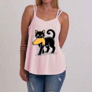 Cat Ladies For Kamala Harris Donald Trump 2024 Sarcastic Women's Strappy Tank