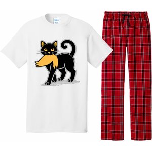 Cat Ladies For Kamala Harris Donald Trump 2024 Sarcastic Pajama Set