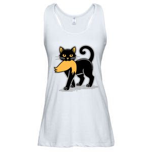 Cat Ladies For Kamala Harris Donald Trump 2024 Sarcastic Ladies Essential Flowy Tank