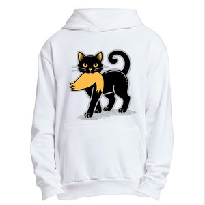 Cat Ladies For Kamala Harris Donald Trump 2024 Sarcastic Urban Pullover Hoodie