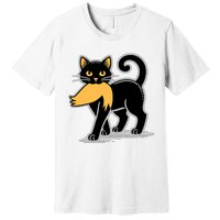 Cat Ladies For Kamala Harris Donald Trump 2024 Sarcastic Premium T-Shirt