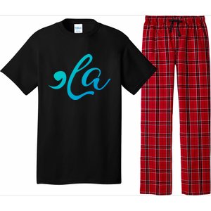 Comma La Funny Kamala Harris For President 2024 Gift Pajama Set