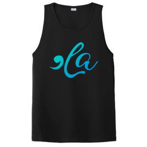 Comma La Funny Kamala Harris For President 2024 Gift PosiCharge Competitor Tank