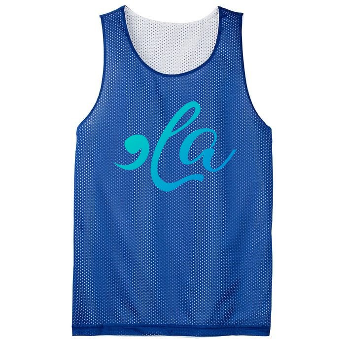 Comma La Funny Kamala Harris For President 2024 Gift Mesh Reversible Basketball Jersey Tank