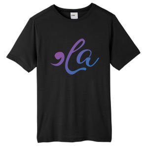 Comma La Funny Kamala Harris For President 2024 Gift Tall Fusion ChromaSoft Performance T-Shirt