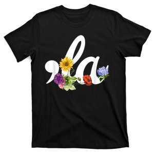 Comma La Floral Kamala Harris President 2024 Coma La Flowers T-Shirt