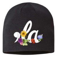 Comma La Floral Kamala Harris President 2024 Coma La Flowers Sustainable Beanie