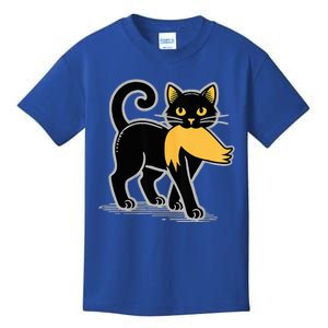 Cat Ladies For Kamala Harris Donald Trump 2024 Kids T-Shirt