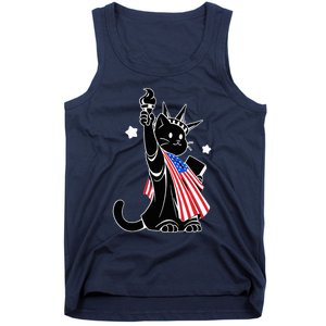 Cat Ladies For Kamala Harris Donald Trump Tank Top