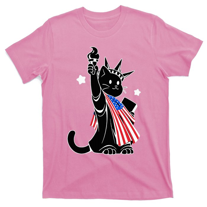 Cat Ladies For Kamala Harris Donald Trump T-Shirt