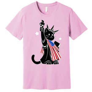 Cat Ladies For Kamala Harris Donald Trump Premium T-Shirt