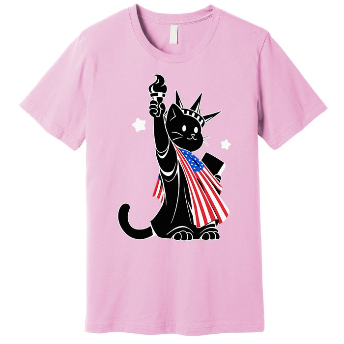 Cat Ladies For Kamala Harris Donald Trump Premium T-Shirt