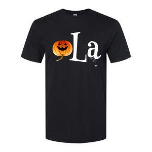 Comma La Funny Kamala Harris Halloween Pumpkin Softstyle CVC T-Shirt