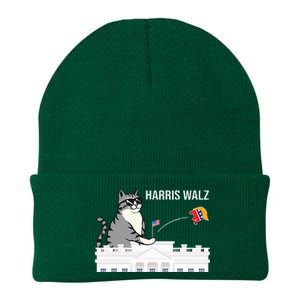 Cat Ladies For Kamala Harris Knit Cap Winter Beanie