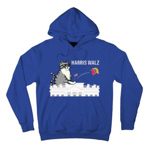 Cat Ladies For Kamala Harris Hoodie