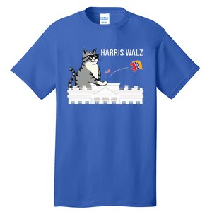 Cat Ladies For Kamala Harris Tall T-Shirt