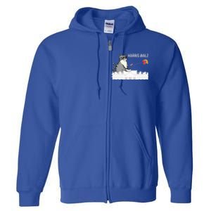 Cat Ladies For Kamala Harris Full Zip Hoodie