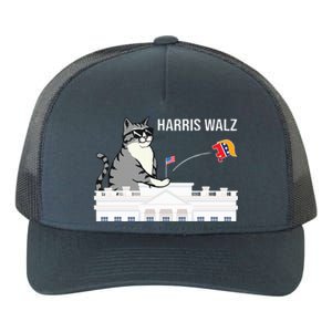 Cat Ladies For Kamala Harris Yupoong Adult 5-Panel Trucker Hat