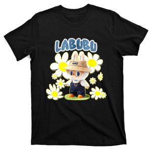 Cute Labubu Flowers Labubu Lover Gift T-Shirt