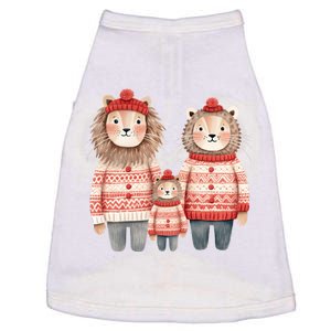 Christmas Lion Family Matching Outfit Doggie Tank