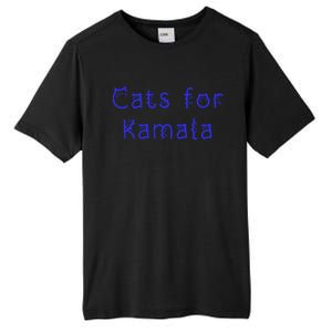 Cat Ladies For Kamala Cat Typography Alphabet Cute Simple Gift Tall Fusion ChromaSoft Performance T-Shirt