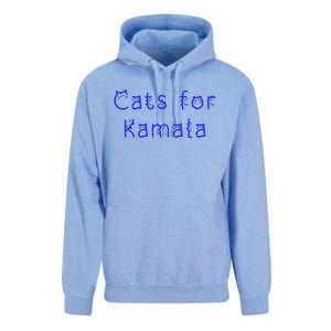 Cat Ladies For Kamala Cat Typography Alphabet Cute Simple Gift Unisex Surf Hoodie