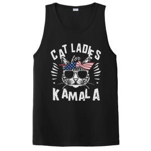 Cat Ladies For Kamala Harrison 2024 PosiCharge Competitor Tank