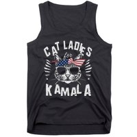 Cat Ladies For Kamala Harrison 2024 Tank Top