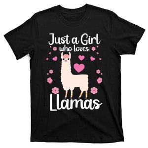 Cute Llama Farming Llama Lovers Alpaca Farm T-Shirt