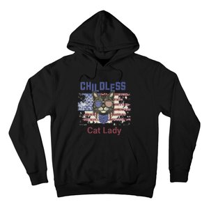 Cat Lover Feminist Childless Cat Lady Votes Hoodie