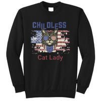 Cat Lover Feminist Childless Cat Lady Votes Sweatshirt