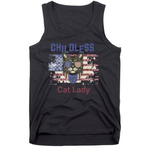 Cat Lover Feminist Childless Cat Lady Votes Tank Top