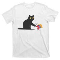 Cat Ladies For Kamala Harris Donald Trump 2024 Sarcastic T-Shirt