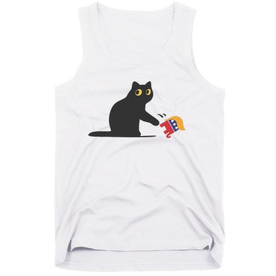 Cat Ladies For Kamala Harris Donald Trump 2024 Sarcastic Tank Top