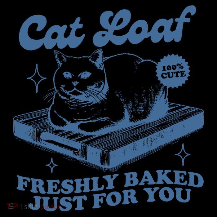 Cat Loaf Freshly Baked Just For You Drawstring Bag