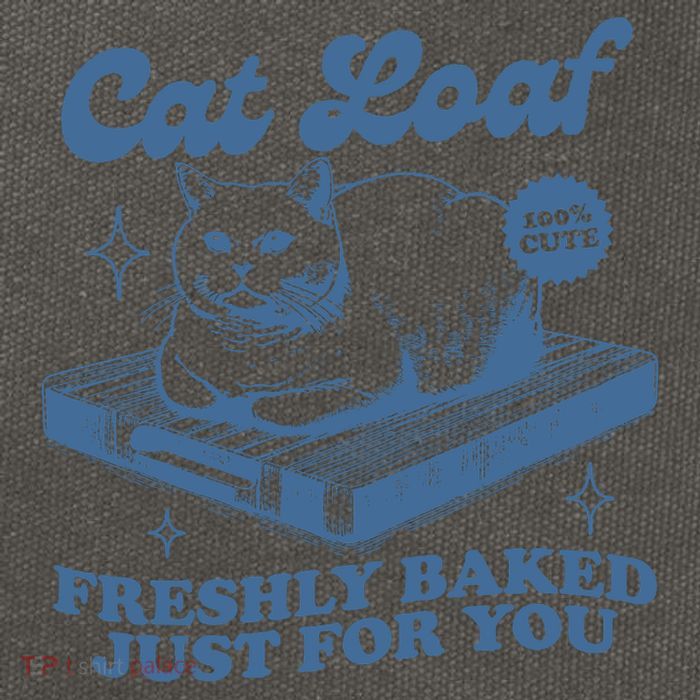 Cat Loaf Freshly Baked Just For You Cotton Canvas Backpack