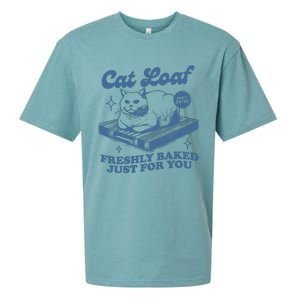 Cat Loaf Freshly Baked Just For You Sueded Cloud Jersey T-Shirt