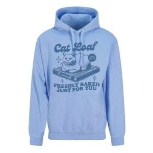 Cat Loaf Freshly Baked Just For You Unisex Surf Hoodie